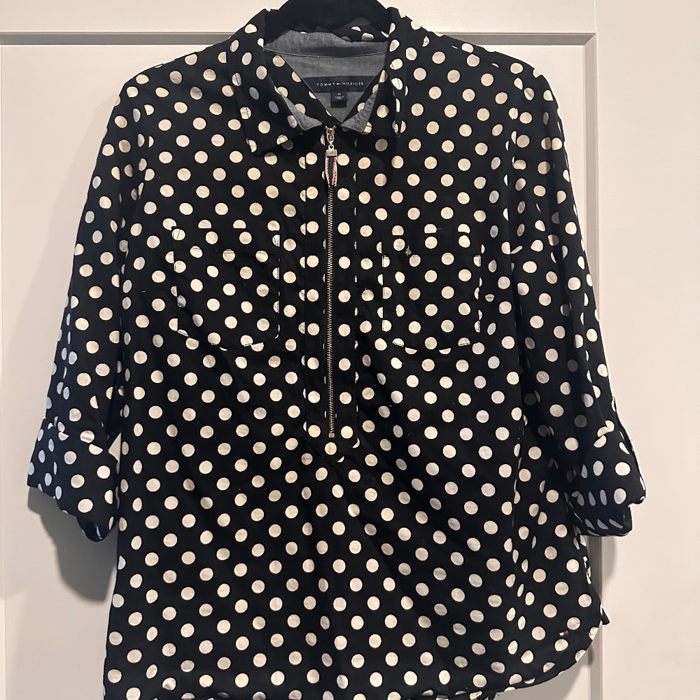 Tommy Hilfiger Polka Dot Shirt